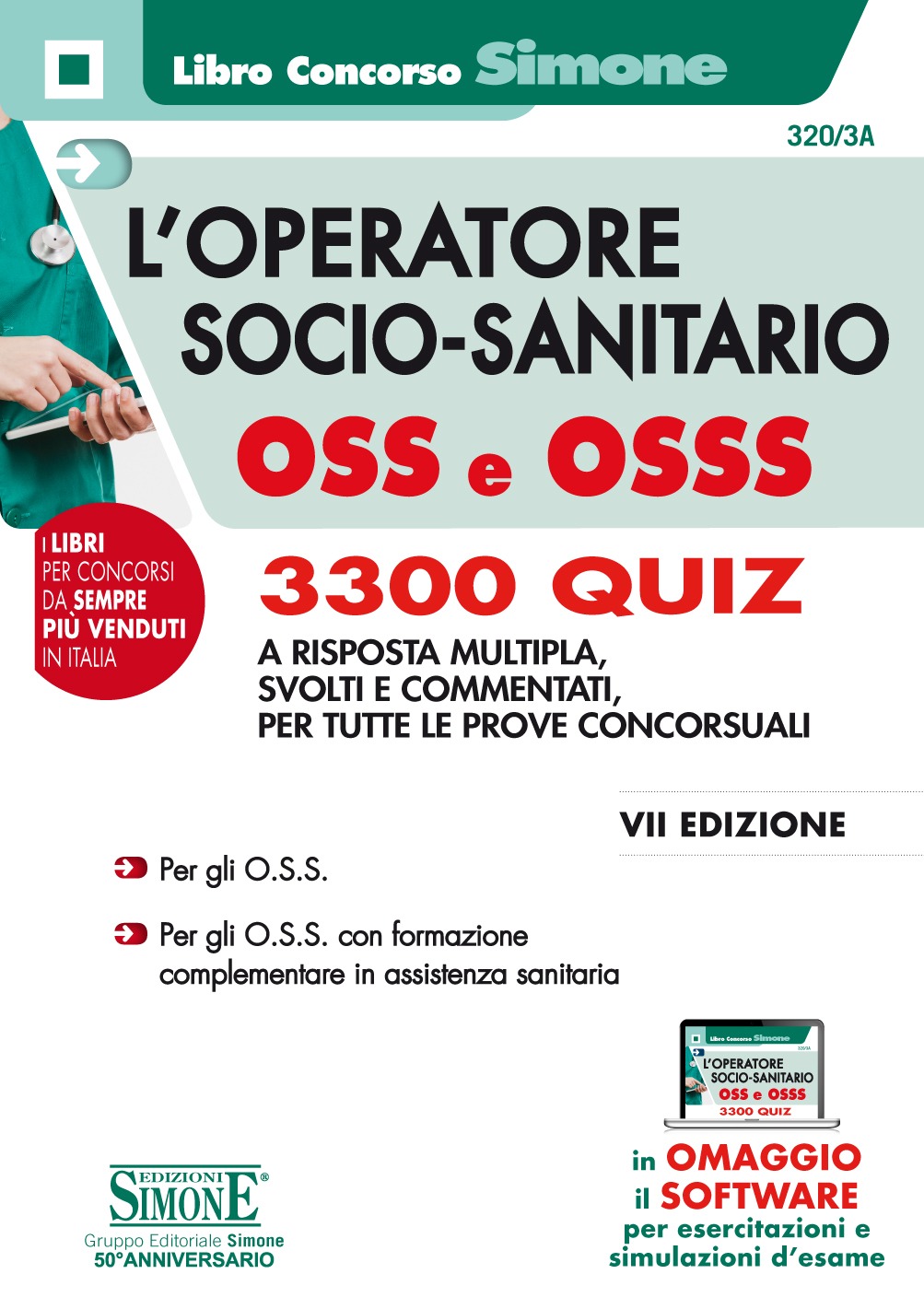 Libro Concorso Operatore Socio-Sanitario OSS E OSSS - Quiz