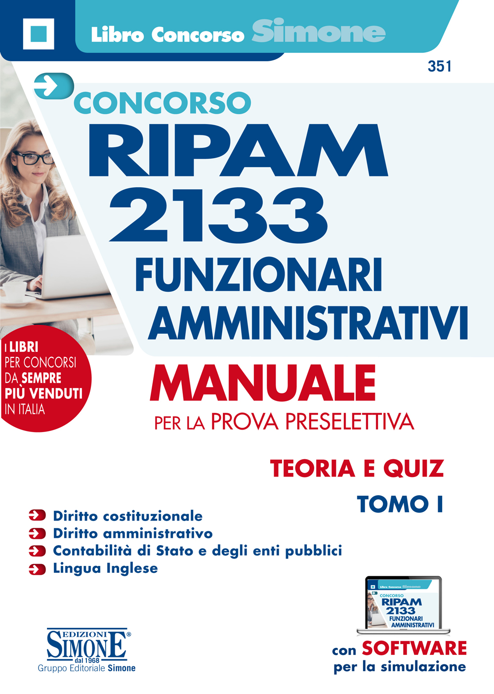 Manuale Concorso RIPAM 2133 Funzionari amministrativi Simone Concorsi