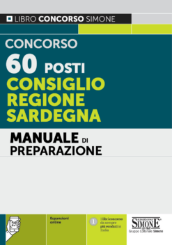 Concorso 60 posti Consiglio Regione Sardegna - Manuale