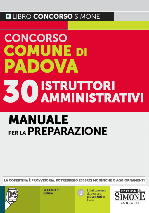 Concorso Comune di Padova 30 istruttori