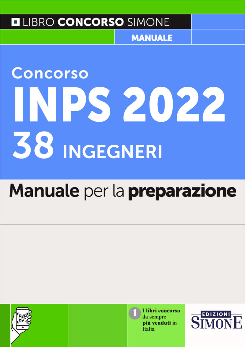 Concorso INPS 2022 - 38 Ingegneri - Simone Concorsi