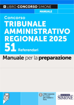 Concorso referendario TAR 2025: 51 referendari